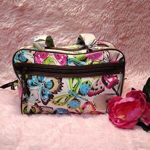 Thirty-One Vibrant Butterfly Travel Bag